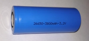  26650 Li-FePO4 3.2V 3800MAH 3