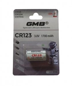   GMB CR 123A 3.0V 1.5