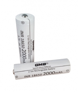   GMB INR18650 3.7V 2000MAH.   