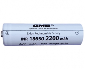 ˳  GMB INR18650 3.7V 2200mAh