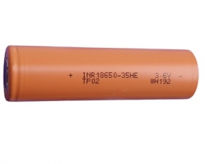 ˳  Tenpower INR18650-35HE﻿  3.7V 3500mAh﻿  10A